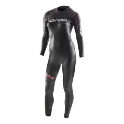 Orca Sonar Damen Neoprenanzug Langarm Schwarz/rot