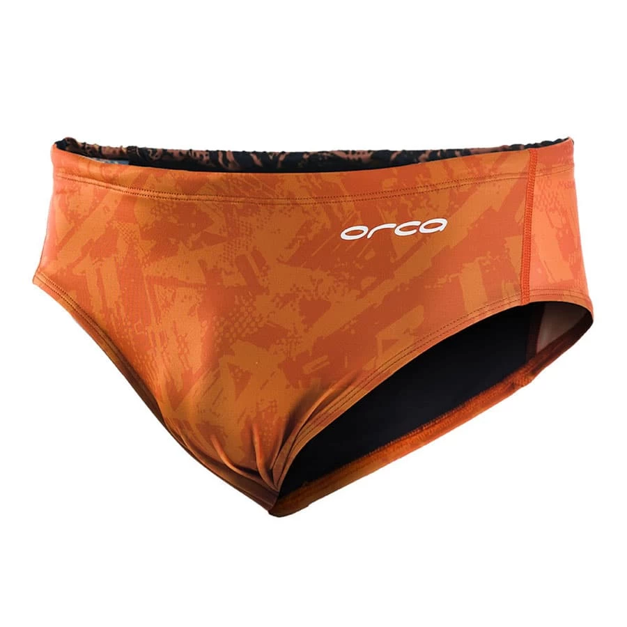Orca Slip X Badehose Orange 3 Orca Slip X Badehose Orange