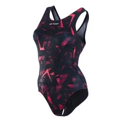 Orca One Damen Badeanzug Schwarz/pink