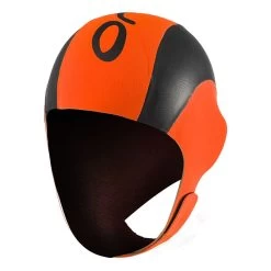 Orca Neo Badekappe Schwarz/orange
