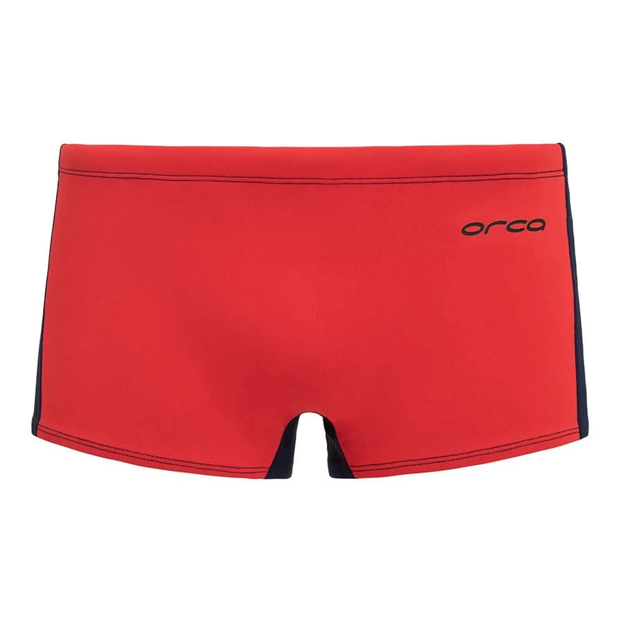Orca RS1 Square Leg Badehose Rot/marineblau 3 Orca RS1 Square Leg Badehose Rot/marineblau