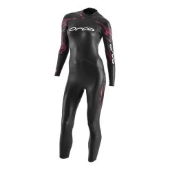 Neoprenanzug Orca Predator Fullsleeve Langarm Schwarz/rot Damen