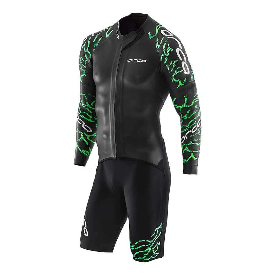 Orca RS1 Swimrun Neoprenanzug Mit Abnehmbaren Ärmeln Schwarz/grün 3 Orca RS1 Swimrun Neoprenanzug Mit Abnehmbaren Ärmeln Schwarz/grün