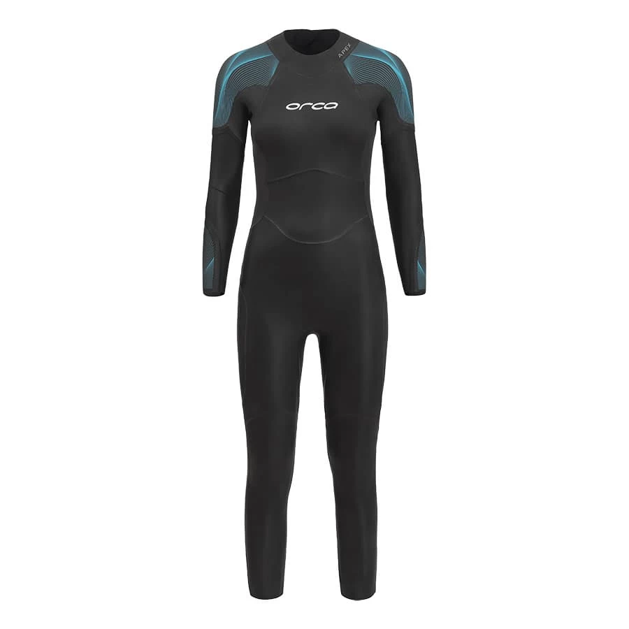 Orca Apex Flex Damen Neoprenanzug Schwarz/blau 3 Orca Apex Flex Damen Neoprenanzug Schwarz/blau
