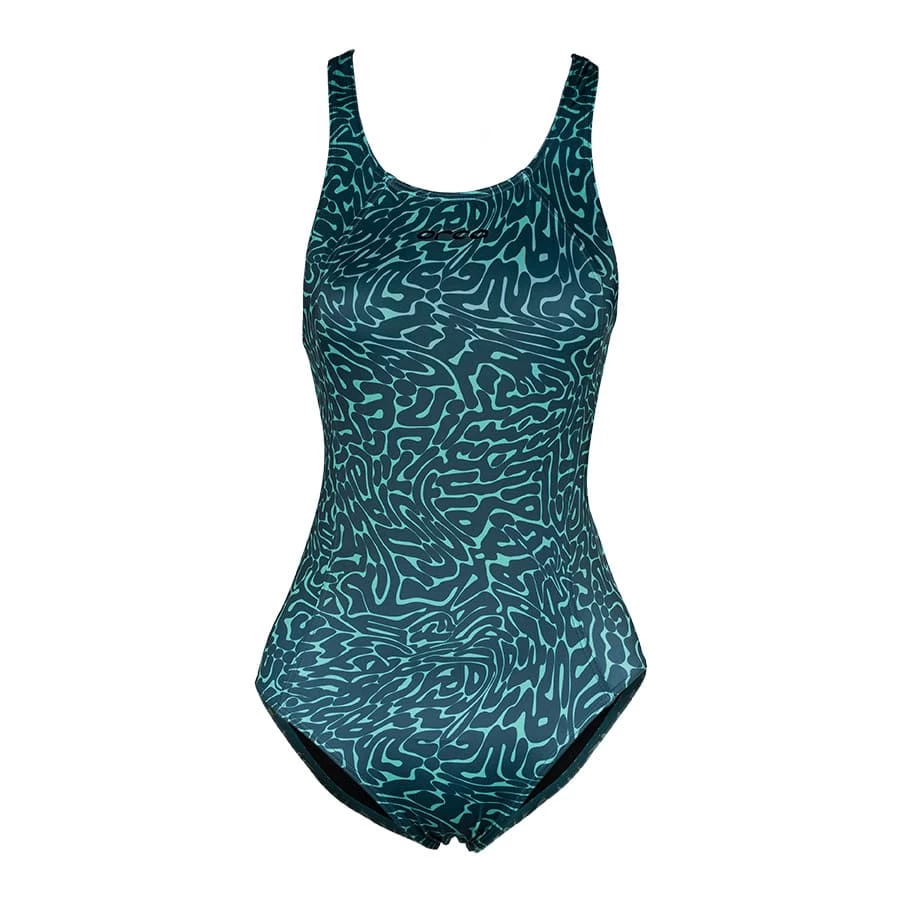 Orca Core One Piece Damen Badeanzug Blau 3 Orca Core One Piece Damen Badeanzug Blau