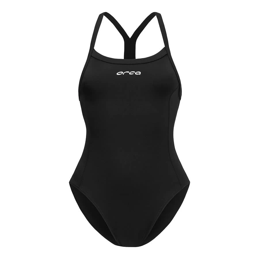 Orca Core One Piece Thin Strap Damen Badeanzug Schwarz 3 Orca Core One Piece Thin Strap Damen Badeanzug Schwarz