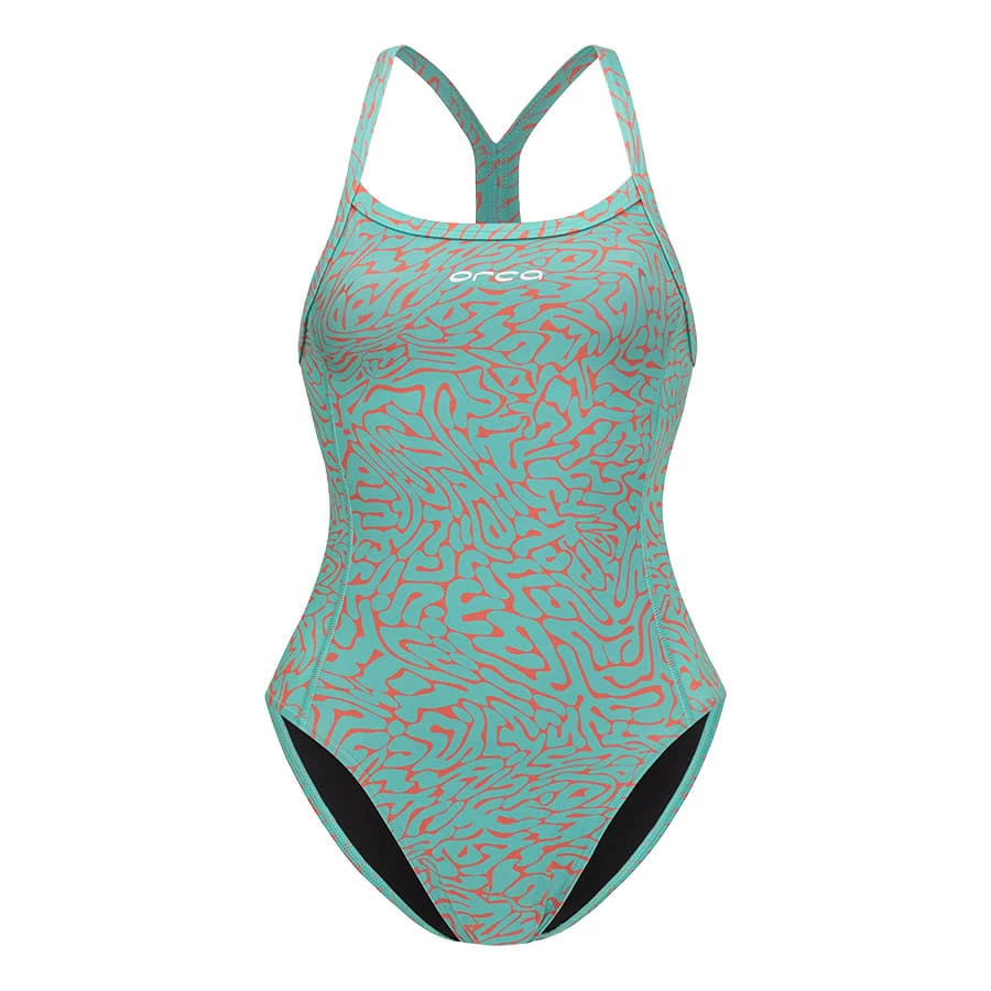 Orca Core One Piece Thin Strap Damen Badeanzug Türkis