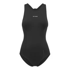 Orca Neoprene One Piece Damen Neoprenanzug ärmellos Schwarz