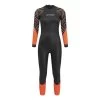 Orca Zeal Hi-Vis Open Water Damen Langarm-Neoprenanzug Orange/schwarz -ORCA Verkaufsgeschäft oc nn6z4601 c 001