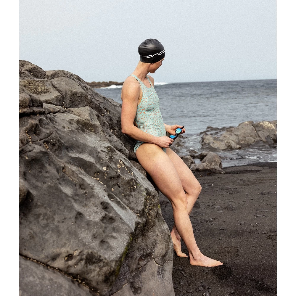 Orca Core Einteiler Thin Strap Badeanzug Damen - Schwarz 5 Orca Core Einteiler Thin Strap Badeanzug Damen - Schwarz – Bild 3