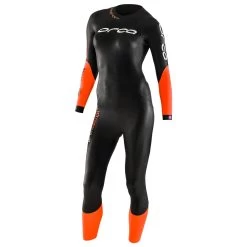 Orca Open Water SW Damen Neoprenanzug - Schwarz/orange